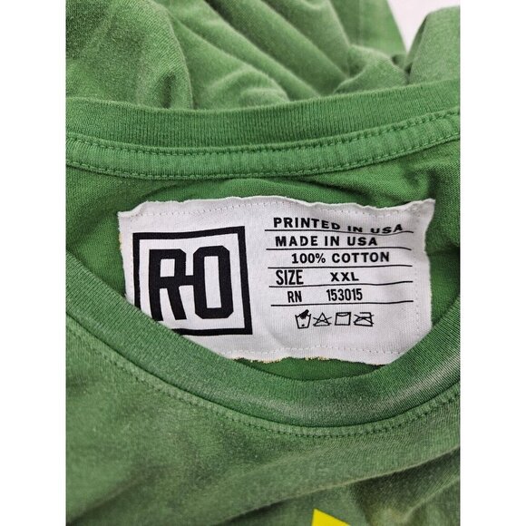 New Roots of Fight Pele Brasil TShirt Mens XXL Green Shirt - Picture 4 of 6